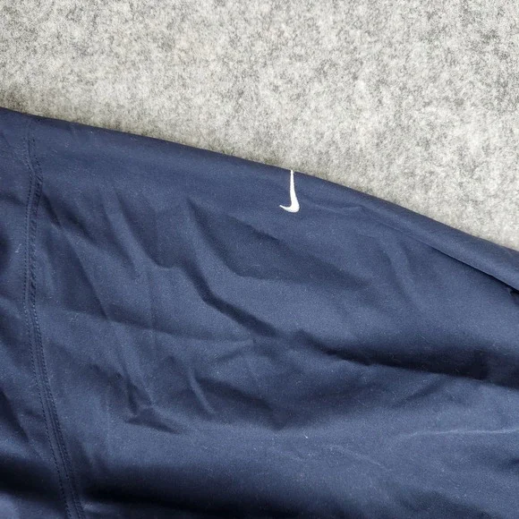 Nike Golf Pullover V Neck Windbreaker Jacket Mens Blue Navy XL Zipper Pocket NWT - Picture 8 of 12